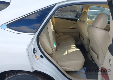 2010 Lexus Rx 350 from USA, damaged, VIN 2T2BK1BA3AC072134